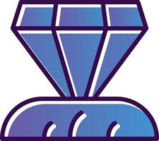 Diamond Vector Icon Design