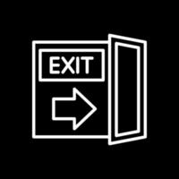 Exit Vector Icon Design