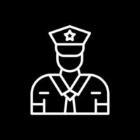 diseño de icono de vector de guardia de seguridad