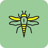 Dragonfly Vector Icon Design