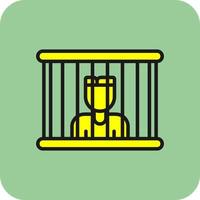 Prisoner Vector Icon Design