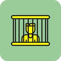 Prisoner Vector Icon Design