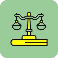 Law Vector Icon Design