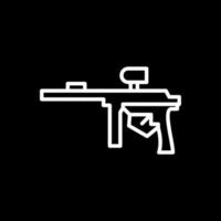 diseño de icono de vector de paintball