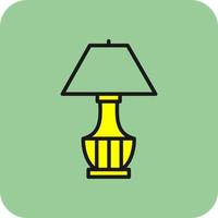 Lamp Vector Icon Design