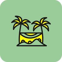 Hammock Vector Icon Design