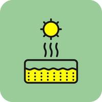 UV Protection Vector Icon Design