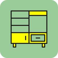 Wardrobe Vector Icon Design