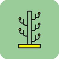 Coat Stand Vector Icon Design