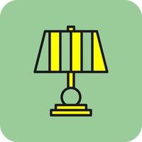 Lamp Vector Icon Design