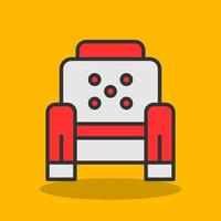 Armchair Vector Icon Design