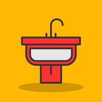 Sink Vector Icon Design