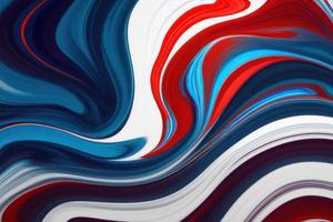 abstract background with color paint waves photo
