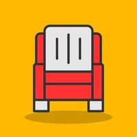 Armchair Vector Icon Design