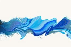 fondo ondulado abstracto azul foto