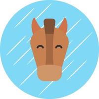 diseño de icono de vector de caballo