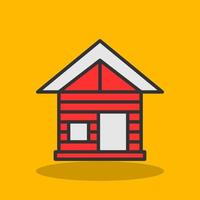 Cabin Vector Icon Design