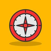 Compass Vector Icon Design