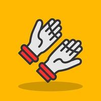 Gloves Vector Icon Design