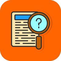 Evidence Vector Icon Design