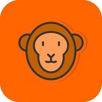 Monkey Vector Icon Design