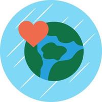 Save The World Vector Icon Design