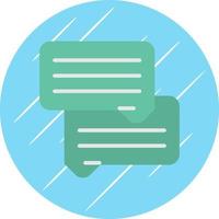 Discussion Vector Icon Design