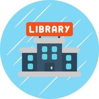 diseño de icono de vector de biblioteca