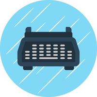 Typewriter Vector Icon Design