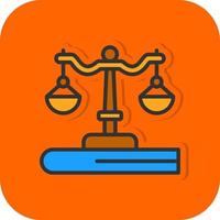 Law Vector Icon Design