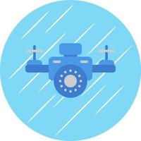 Drone Camera Vector Icon Design