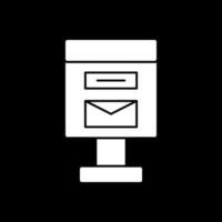 Postbox Vector Icon Design