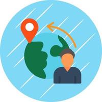 Migration Vector Icon Design