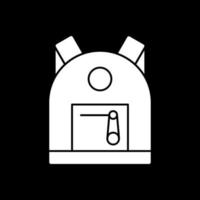 diseño de icono de vector de mochila