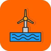 Turbine Vector Icon Design