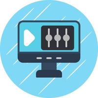 Film Editor Vector Icon Design