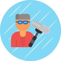 Boom Operator Vector Icon Design