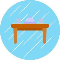 diseño de icono de vector de mesa