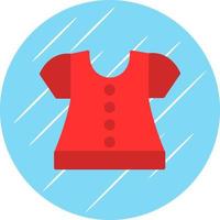 diseño de icono de vector de blusa