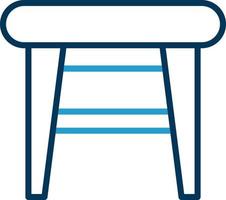 Stool Vector Icon Design