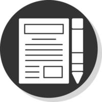 Blogger Vector Icon Design