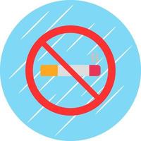 No Smoking Vector Icon Design