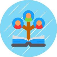 Family Tree Vector Icon Design