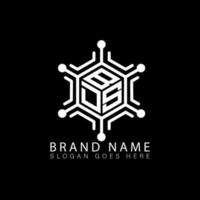 BDS creative technology monogram initials letter logo concept. AOE Unique modern flat abstract vector polygon shape letter logo.