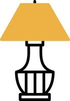 Lamp Vector Icon Design