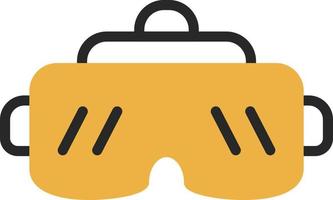 Vr Glasses Vector Icon Design