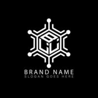 BLL creative technology monogram initials letter logo concept. AOE Unique modern flat abstract vector polygon shape letter logo.