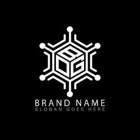 BOG creative technology monogram initials letter logo concept. AOE Unique modern flat abstract vector polygon shape letter logo.