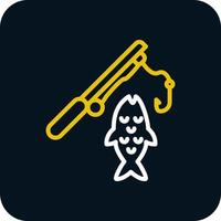 Fishing Vector Icon Design