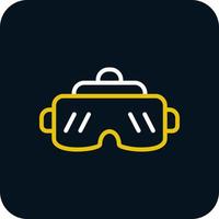 Vr Glasses Vector Icon Design